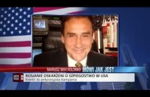 Mariusz Max Kolonko "Mówi jak jest" - Szpiegostwo w USA