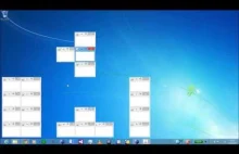 Tetris oknami Windowsa - zaszokuj szefa w pracbazie!