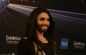 Conchita Wurst z Austrii zachęca polskich fanów do głosowania