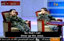 Palestyński chłopiec chce zostać inżynierem żeby wysadzać Żydów w powietrze