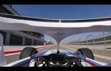 Pierwsze okrążenie Roberta Kubicy za sterami nowego samochodu Williamsa