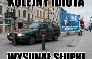 KOLEJNY IDIOTA WYSUNĄŁ SŁUPKI