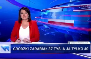 "Pół miliona rocznie!" Niech TVP zrobi materiał o zarobkach swojej prezenterki