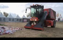 Doskonały maszyna do czyszczenia obszarów po festiwalach