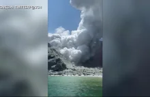 Wybuch wulkanu w Nowej Zelandii. Co najmniej 5 osób zginęło, a 20 jest...
