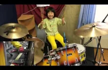 8-letni perkusista w utworze legendarnego Led Zeppelin pokazuje swój lvl asian