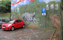 Wandale zniszczyli mural "Żołnierzy Wyklętych"