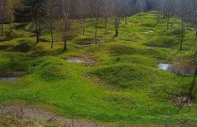 The scars from the battle of Verdun, as seen today. Lest we forget
