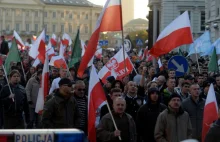 Antyimigrancka manifestacja w Warszawie. Kilka tysięcy osób w pochodzie!