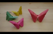 Origami. Jak zrobić papierowego motyla (lekcja wideo)
