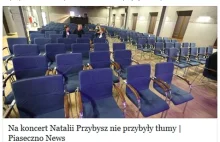 Mieszkańcy ZBOJKOTOWALI KONCERT Natalii Przybysz? "Rynek zweryfikował"...