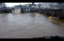 Powódź w Irlandii Enniscorthy Flood.co.Wexford 2013