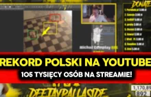Absolutny rekord Polski na Youtube. Ponad 100 tysięcy osób na streamie! -...