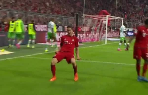 Robert Lewandowski strzela Wolfsburgowi 5 bramek w 9 minut!