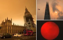 Here's why Hurricane Ophelia turned the sun RED and the sky YELLOW in rare...