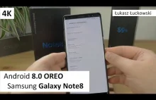 Już jest Android 8.0 OREO dla Samsung Galaxy Note8❗❗❗