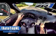 Corvette ZR1 - autostrada w Niemczech