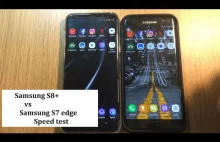 Samsung S8+ vs Samsung S7 edge | Speed Test
