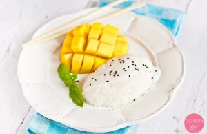 Sticky rice - kleisty ryż z mango przepis