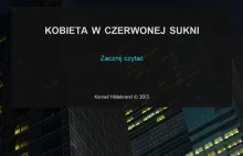 "Kobieta w czerwonej sukni" interaktywne opowiadanie #cyberpunk