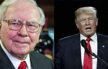 Buffett chce poznać zeznanie podatkowe Trumpa