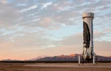 Blue Origin - udane lądowanie rakiety New Shepard