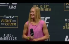 UFC 194: Piosenka dla Holly Holm od irlandzkiego fana