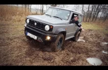 Test nowego suzuki jimny w terenie