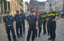 "Mieli oczy szeroko otwarte". Polscy policjanci odwiedzili coffeeshop w Holandii