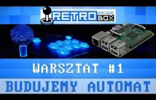 Przenośny automat Arcade zbudowany na Retropie