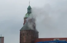 Pożar zabytkowej katedry w Gorzowie Wielkopolskim!