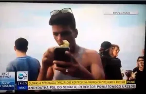 "Pechowa" relacja TVN24 z wyspy Lesbos. Aż zdjęli ją z wizji (video).