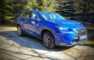 Lexus NX200t sobie pojechał bez kluczyków