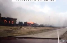 Wielki pożar na południowej Syberii [+VIDEO]