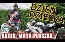 Akcja motocyklowa "Moto-Pluszak" na Dzień Dziecka