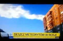 Deszcz meteorytów Rosja Ural 15.02.2013