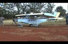 Kenijczyk zbudował samolot