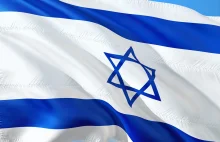 Flaga Izraela jako wycieraczka w Jordanii