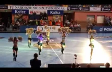 Calisia Cheerleaders przed meczem MKS Kalisz vs Vive Kielce