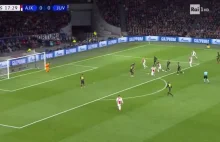 Obrona Wojciecha Szczęsnego Ajax - Juventus