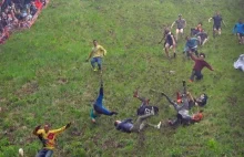 Urazy po 2018 cheese rolling event.