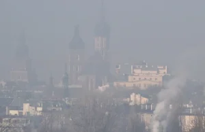 Kraków ogłasza alarm smogowy.Są wzmożone kontrole, nie ma ograniczenia ruchu aut