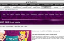 portal z fałszywymi biletami na Euro 2012