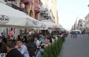 Kloszardzi zabierają jedzenie z talerzy i p--o klientom ogródków