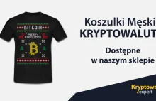 Koszulki męskie - kryptowaluty bitcoin SklepWysoka jakość Dobra Cena