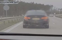 Uciekał BMW z kogutem na dachu. Okazał się zwykłym przebierańcem [wideo]