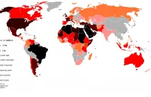 Arabowie na świecie- obecne rozmieszczenie w liczbach bezwzględnych