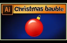 Christmas bauble - Nice Adobe Illustrator tutorial
