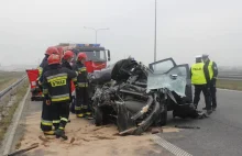 Kibice zginęli w wypadku na autostradzie A2