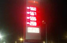 Tak wyglądają "zapowiadane obniżki cen benzyny"